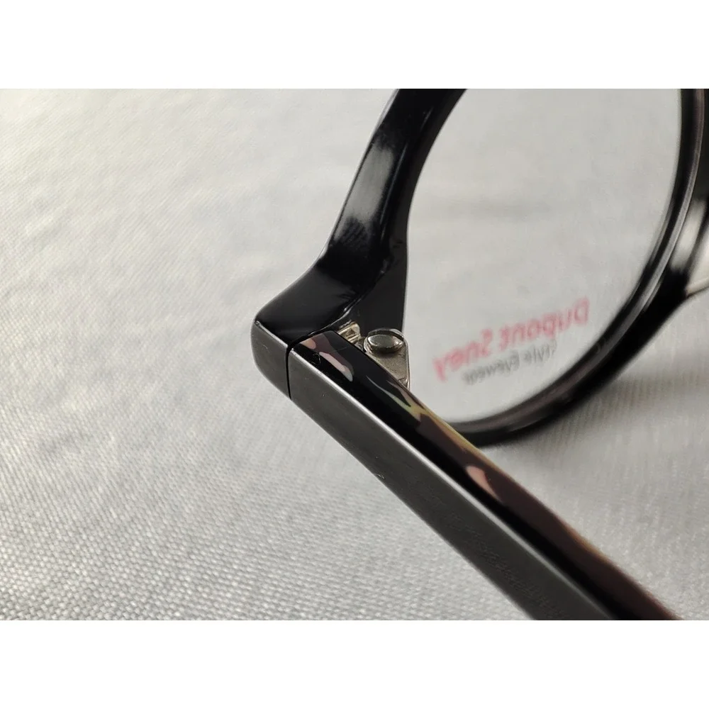 Dupont Sney D-5338‎ Black Round Eyeglass Frames Kids Small Adult 41-21-135 NWOT